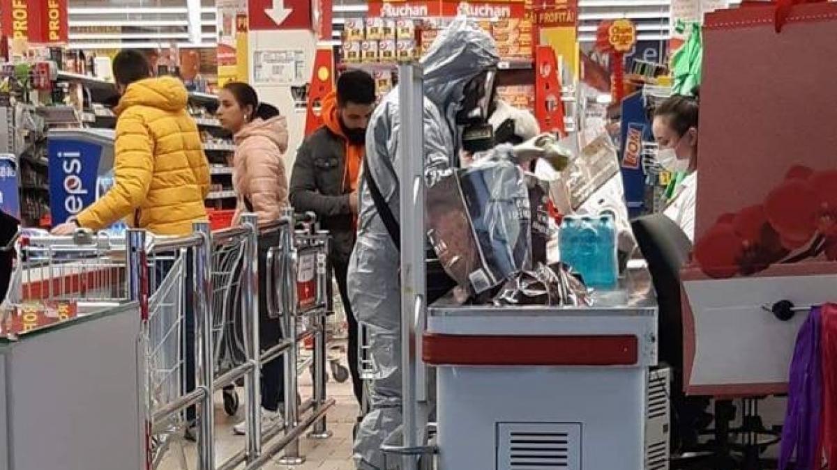 cum a aparut un timisorean intr un supermarket a dus protectia la un alt nivel