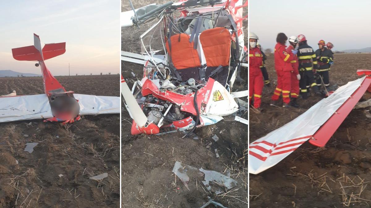 avion doua persoane prabusit siria arad