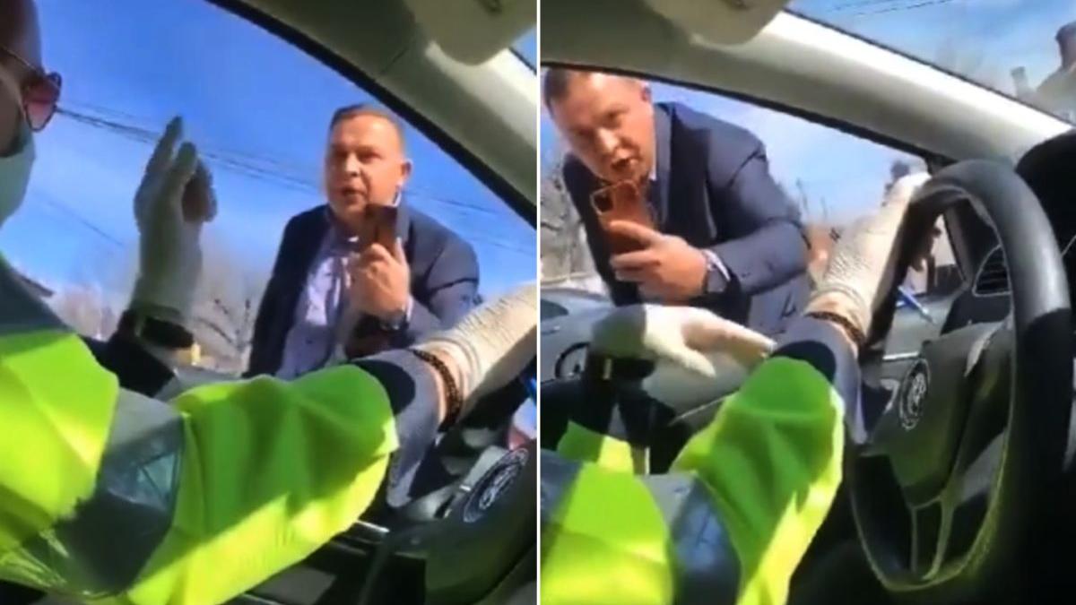 primar singureni giurgiu circ politia prins radar