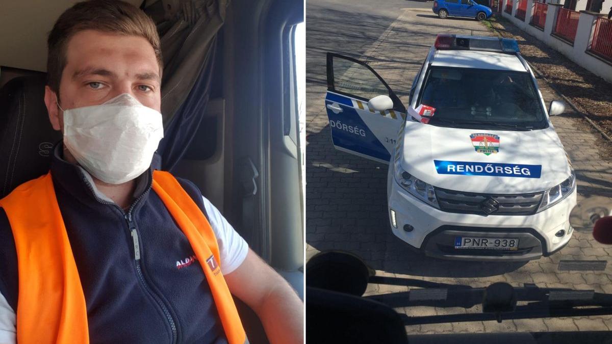 sofer roman obligat 14 zile cabina politisti ungaria