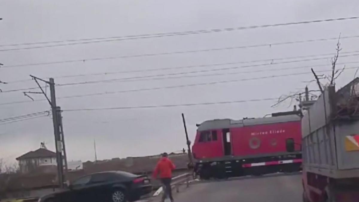 mecanic bariera tren oprit pentru cafea