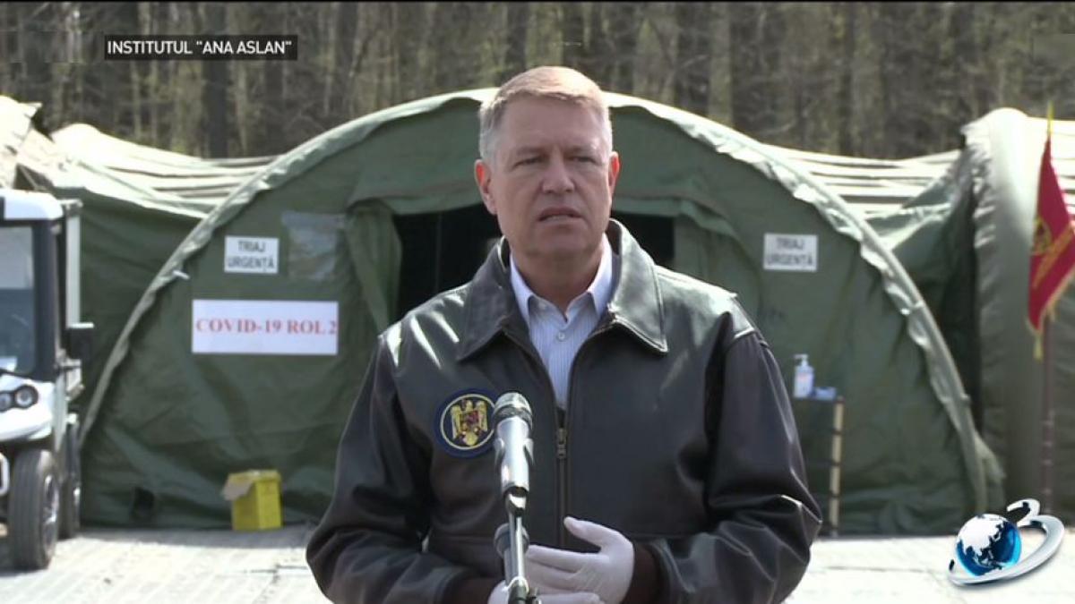 klaus iohannis vizita spital campanie otopeni coronavirus