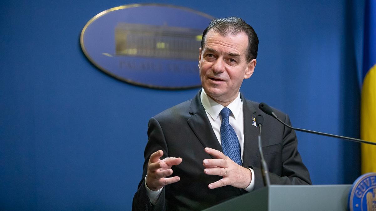 ludovic orban sedinta de guvern prin videoconferinta la palatul victoria de la ora 17