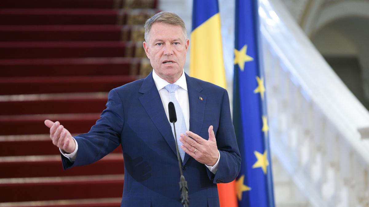 klaus iohannis declaratie de presa la palatul cotroceni de la ora 15