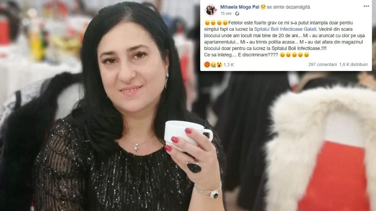 galati asistenta medicala hartuita si umilita de vecini pentru ca lucreaza intr un spital covid 19