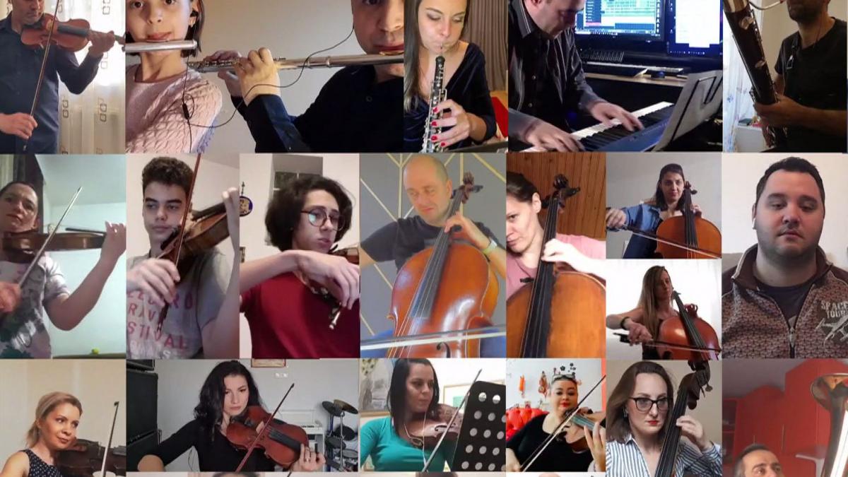 moment unic la antena 3 orchestra simfonica bucuresti si muzicieni romani din toata lumea omagiu