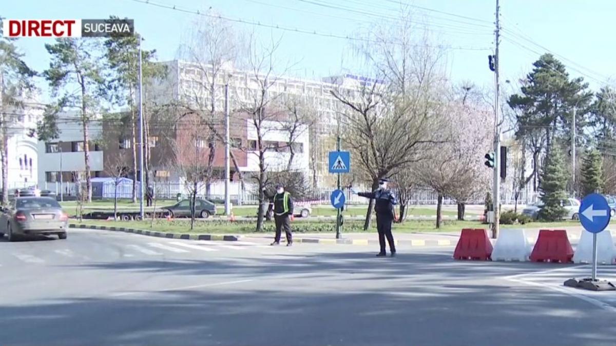de astazi nimeni nu mai poate tranzita zona din jurul spitalului de urgenta din suceava