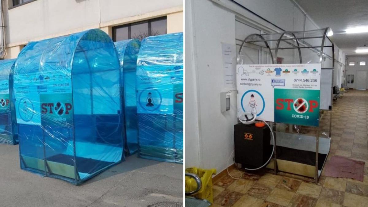 firma moinesti tunele dezinfectante spitale romania