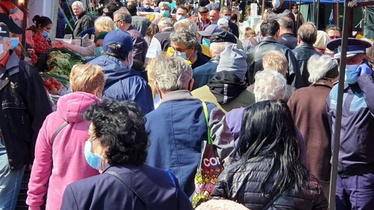 aglomeratie piata obor florii coronavirus