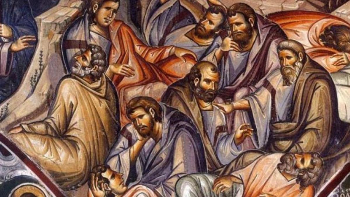 calendar ortodox 16 aprilie joia mare ziua deniei celor 12 evanghelii