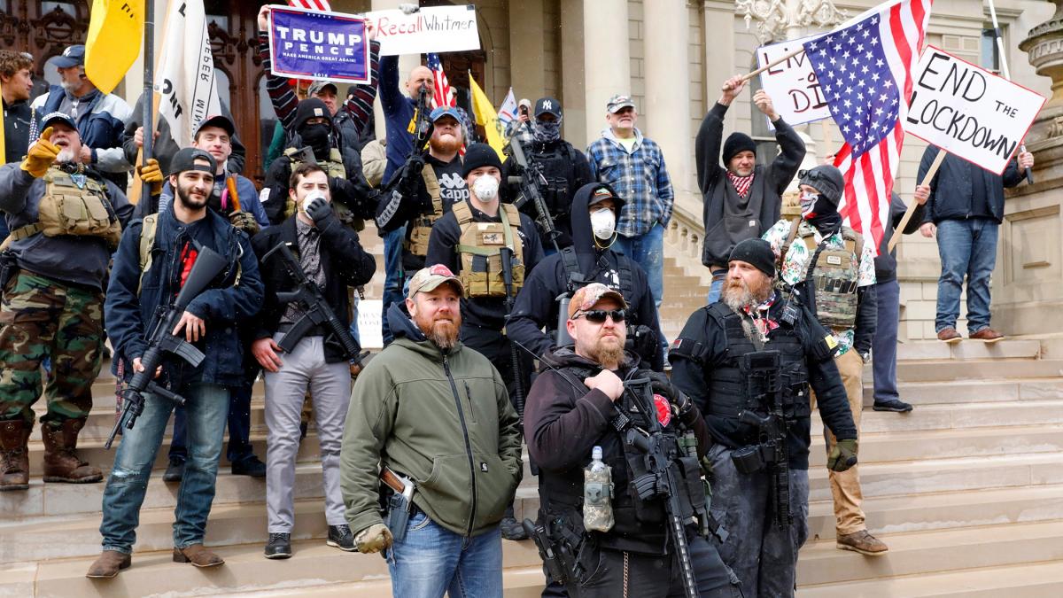 proteste de amploare in statele unite cetatenii cer relaxarea restrictiilor