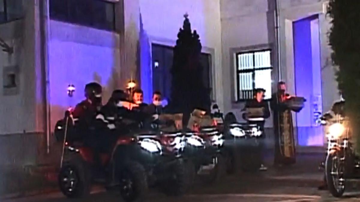 au impartit lumina sfanta calare pe motoare