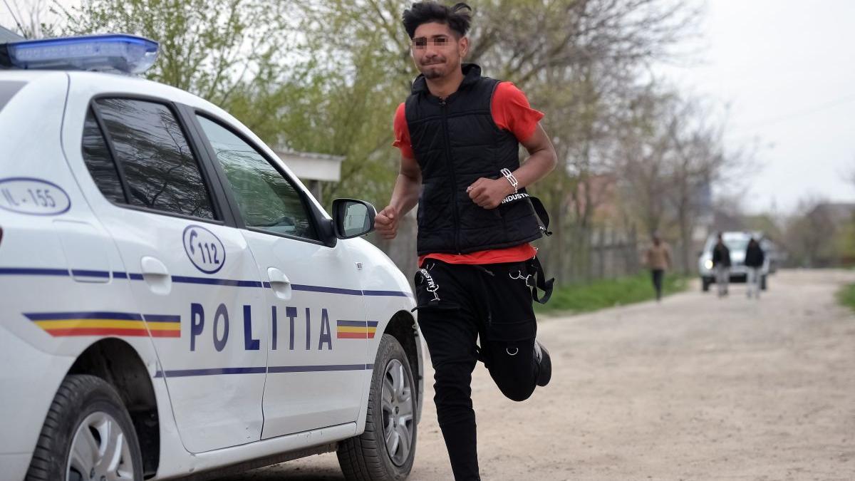 politisti sibiu loviti pietre furci oameni vanzare cal