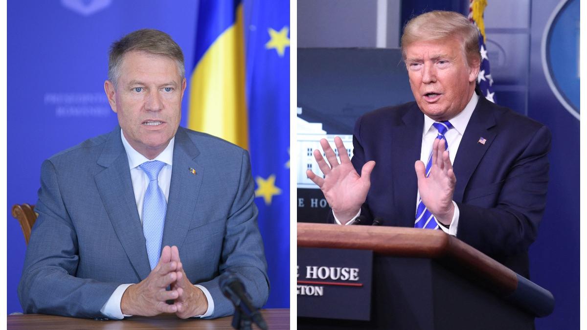 klaus iohannis si donald trump discutie telefonica legata de criza provocata de covid 19
