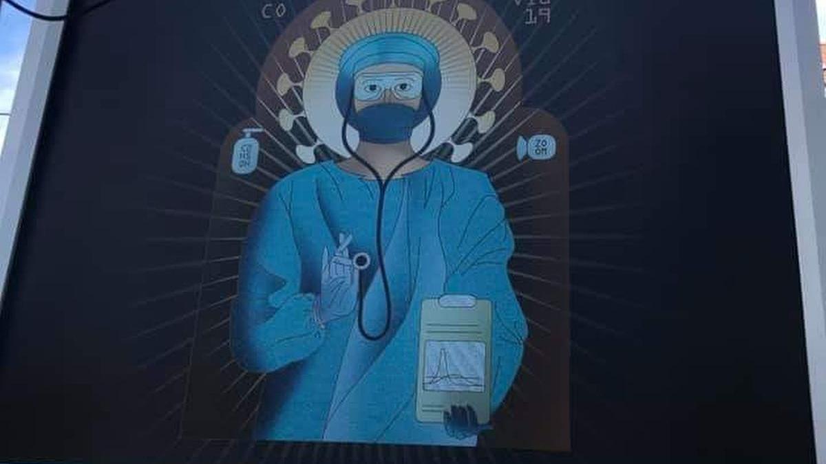 biserica reactie panouri medici sfinti blasfemie