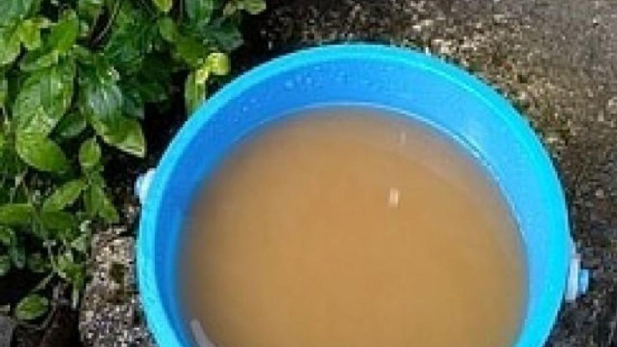 apa cu portia in plina criza sanitara buzau