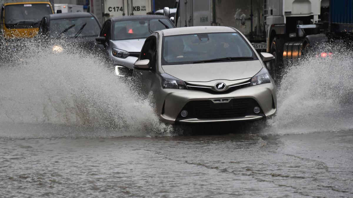 ploaie autostrada soarelui vizibilitate redusa