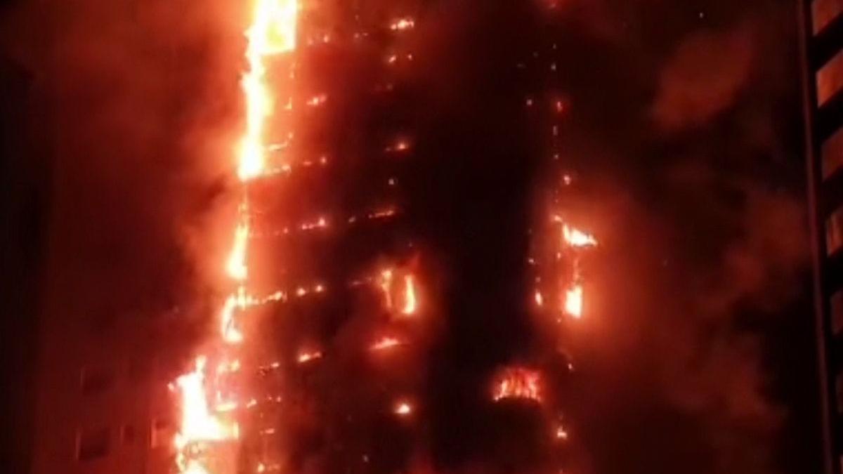 incendiu dubai