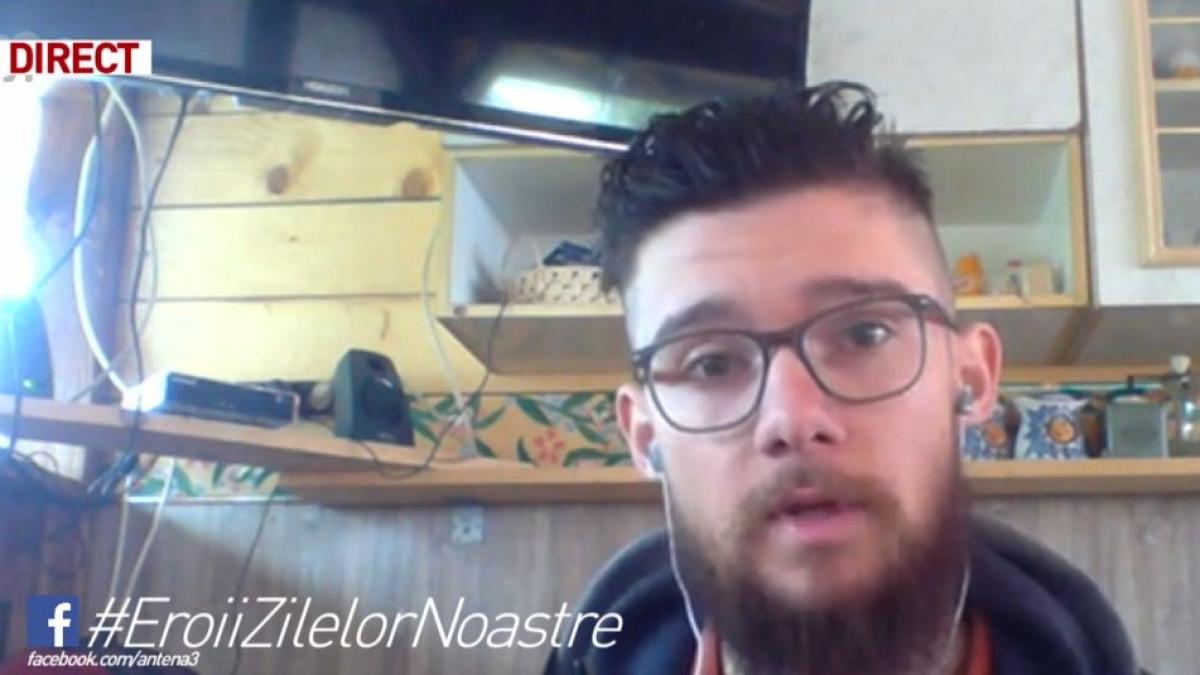 radu dimulescu studentul la medicina care le ofera elevilor meditatii gratuite