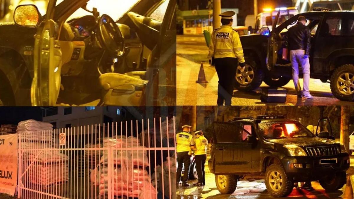 afacerist urmarit de politie