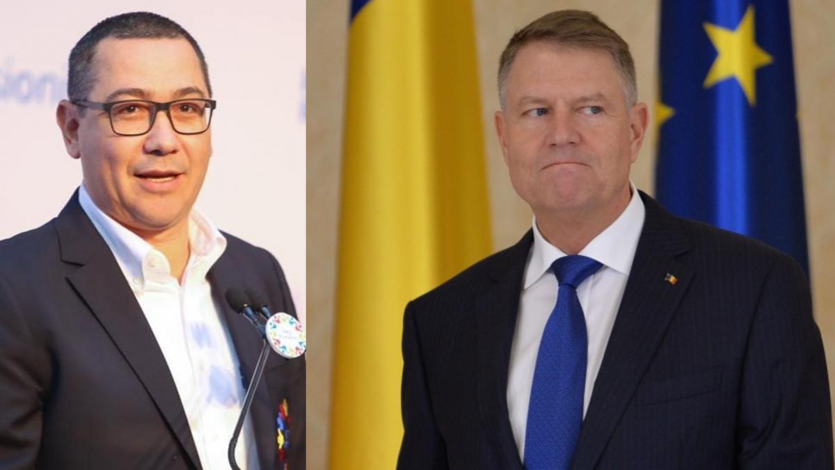 ponta faptul ca iohannis nu iese din haina de presedinte al pnl si ataca toata zi psd ul ma