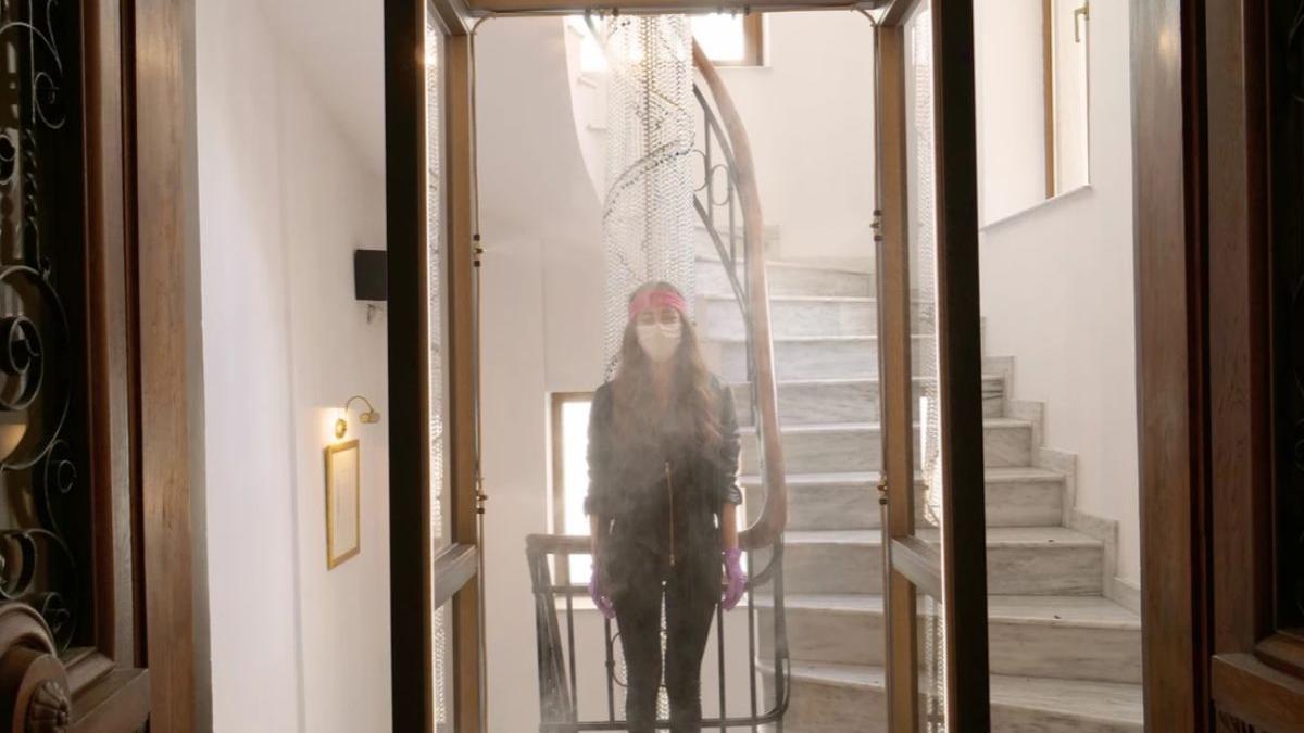 poarta dezinfectanta solutia scoli spitale companii