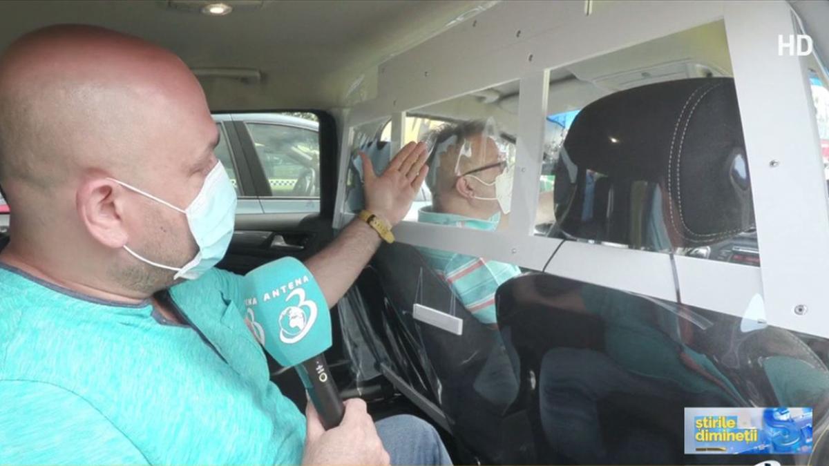 panouri separatoare taxi prevenire raspandire covid 19