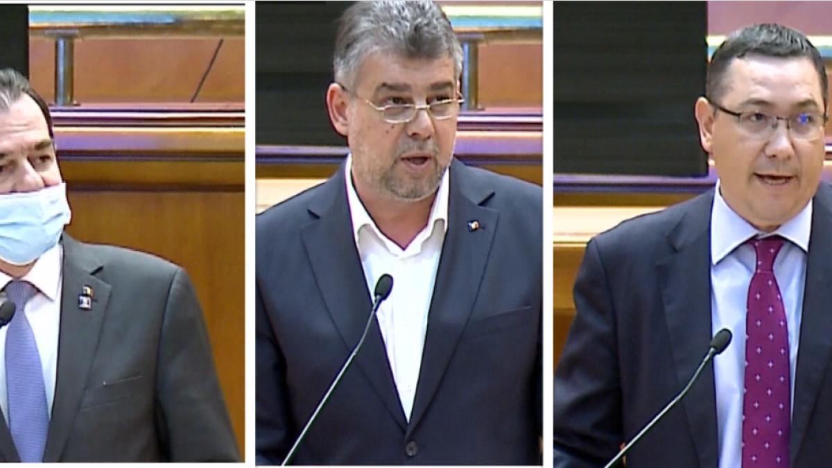 scandal in sedinta parlamentului dupa ce marcel ciolacu si victor ponta au refuzat sa poarte masca