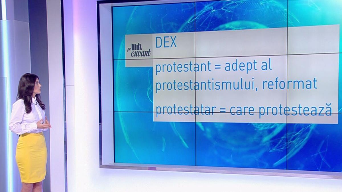 pe cuvant cu ana iorga cum folosim corect cuvintele protestant si protestatar