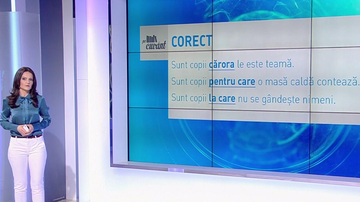 pe cuvant ana iorga care si carora