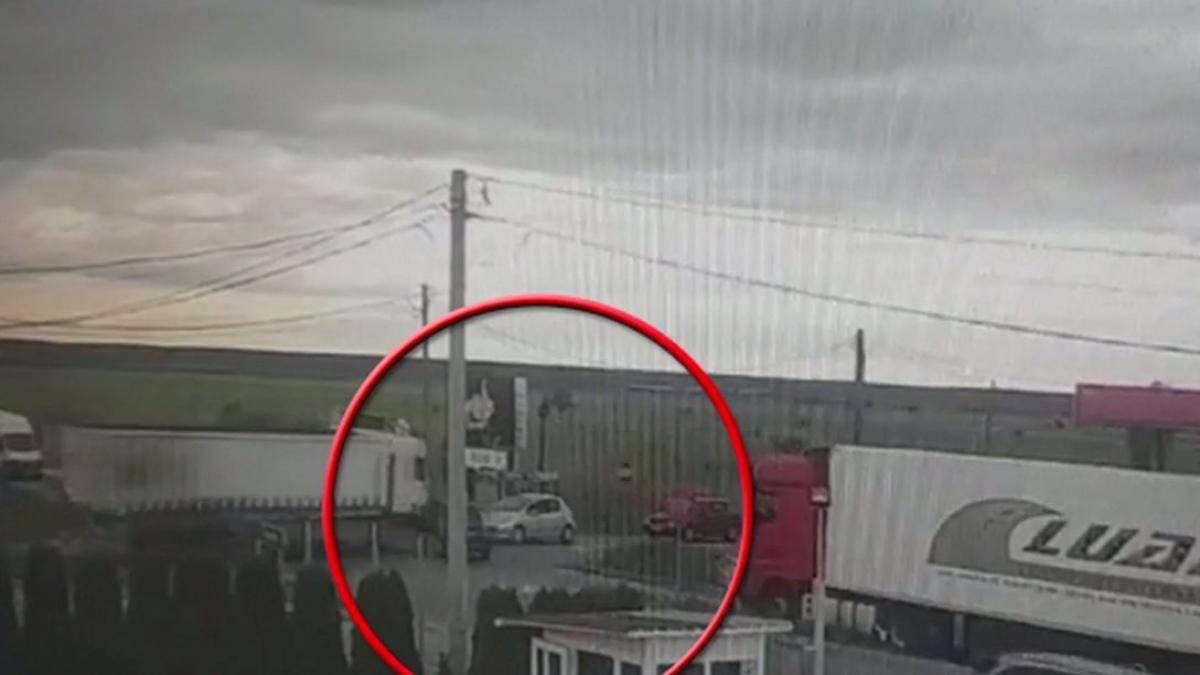 accident dambovita dn 71 camere de supraveghere