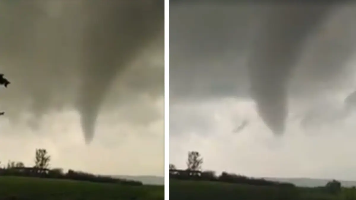 alerta meteo o tornada spectaculoasa s a format la botosani video