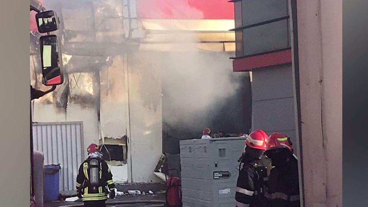hala incendiu bucuresti