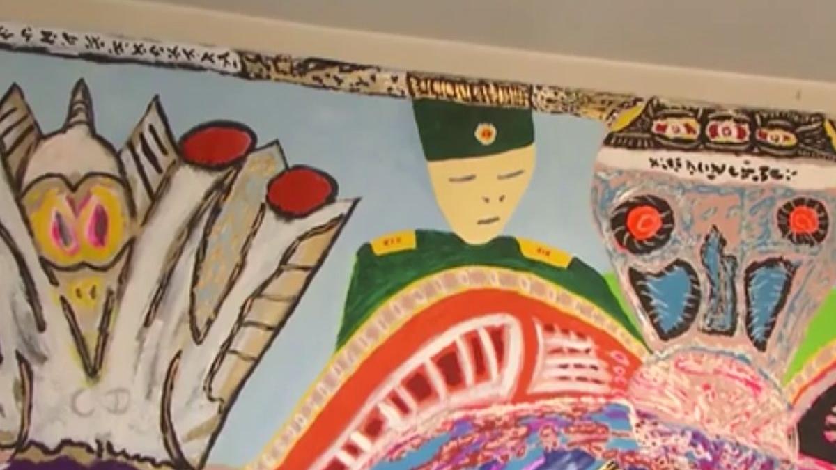 corona dream tabloul pandemiei pictat in izolare de artistul vlad radu