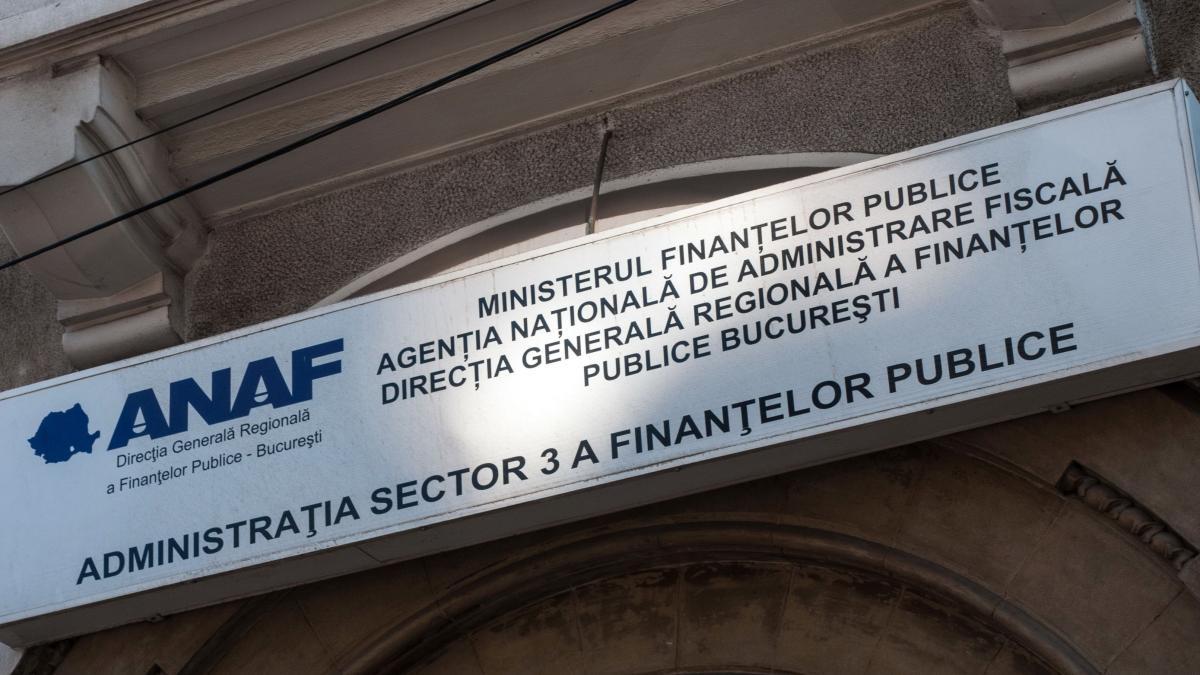 portalul anaf nu va fi functional luni in intervalul orar 7 00 10 00