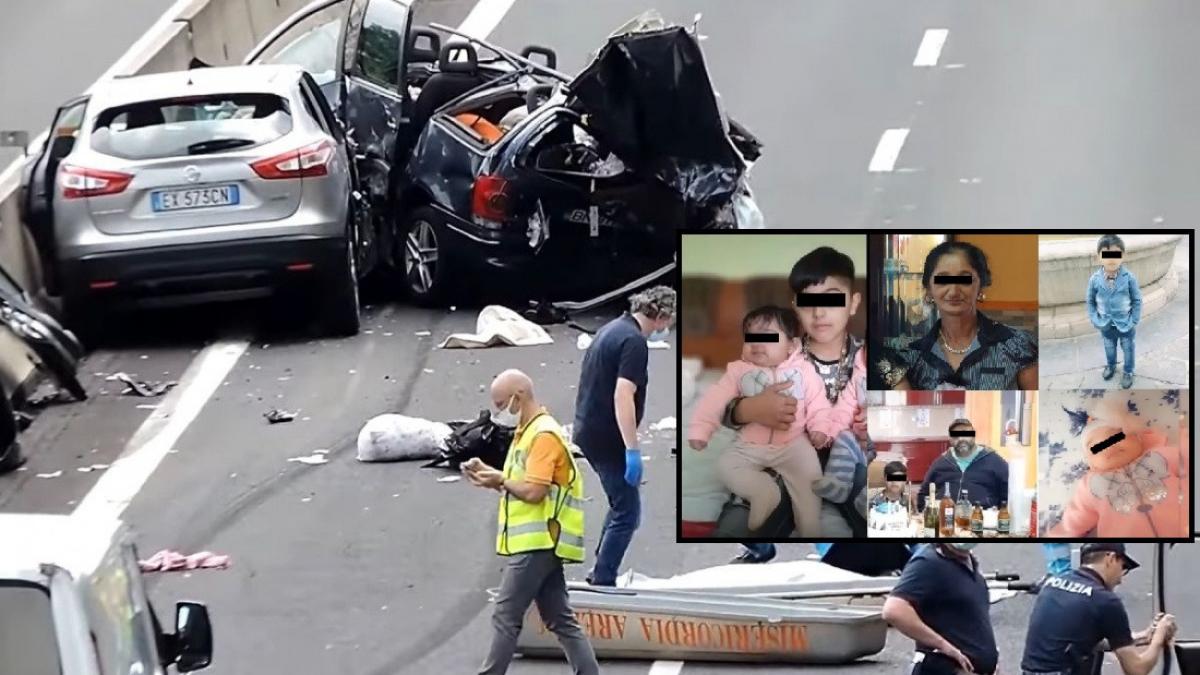 ei sunt cei patru romani morti in accidentul produs pe o autostrada din italia