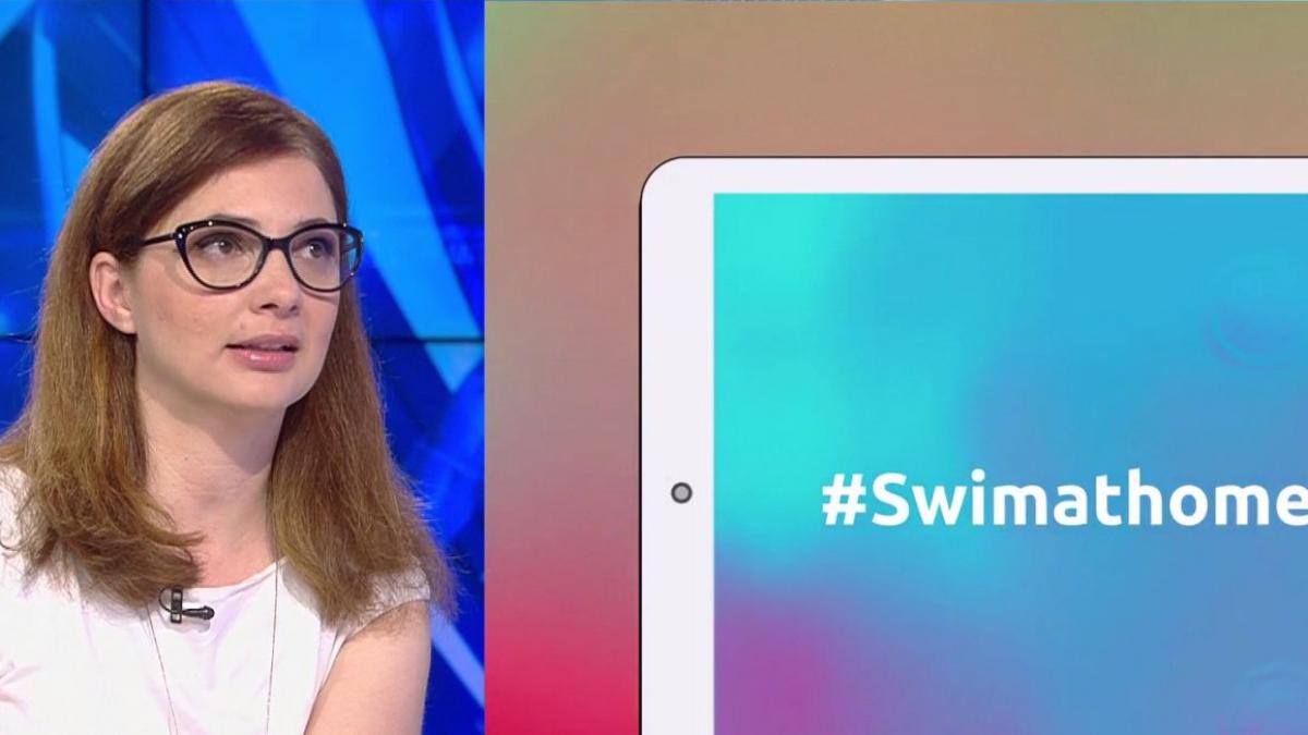 eroul zilei proiectul swimathome pentru cauze nobile