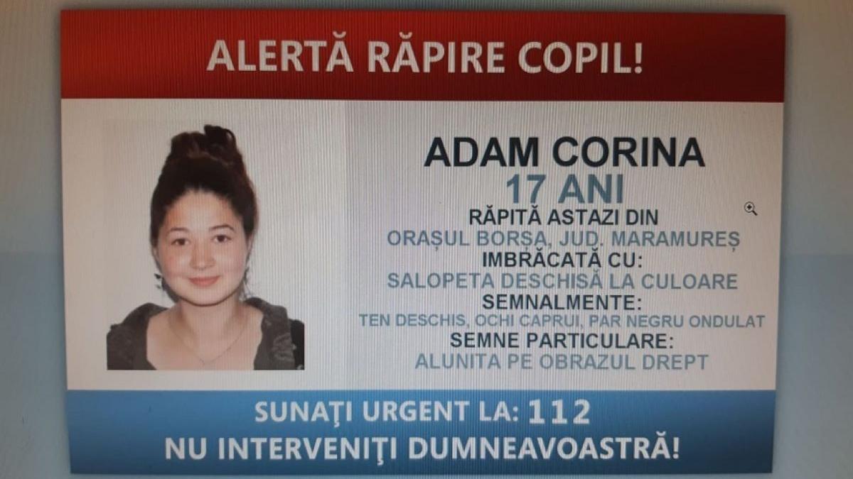 adolescenta de 17 ani rapita de pe o strada din borsa