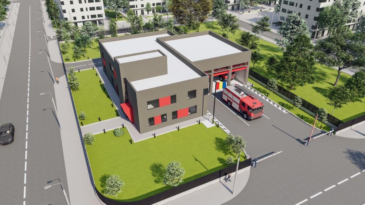 prima unitate pompieri construita bucuresti ridicata sectorul 4