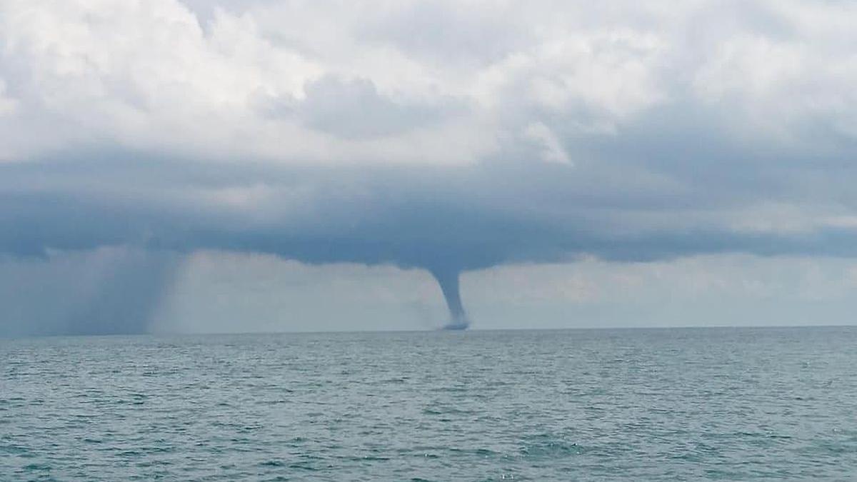 tromba marina fenomen meteo rar delta dunarii sfantu gheorghe