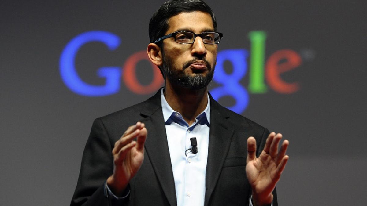 ce salariu urias are ceo ul google sundar pichai si de ce este acesta dezamagit de donald trump