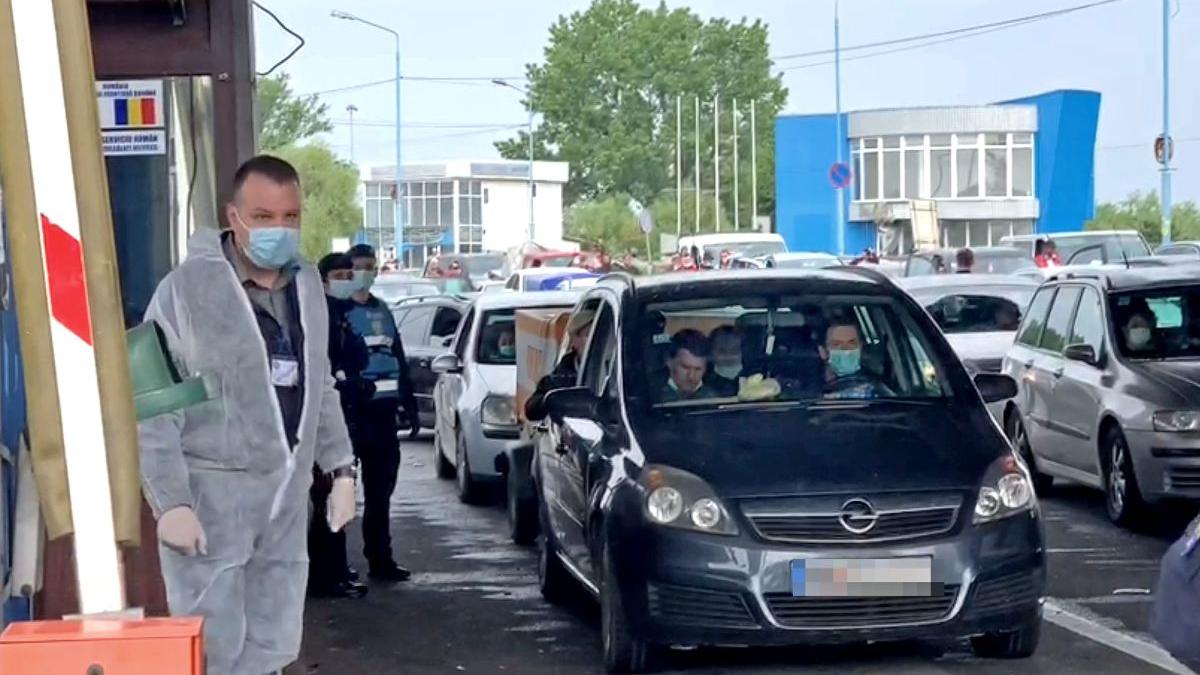 muncitori romani abator germania carantina granita romania