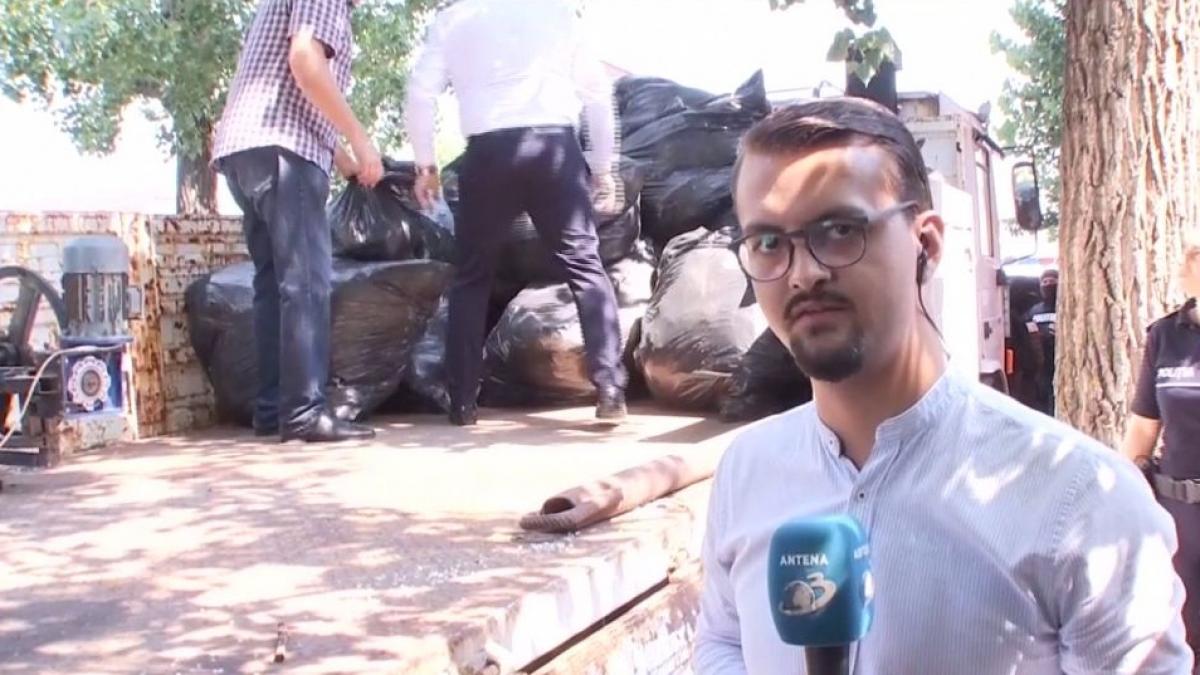 actiune de mare amploare in bucuresti si sase judete politistii au ridicat cinci tone de tutun