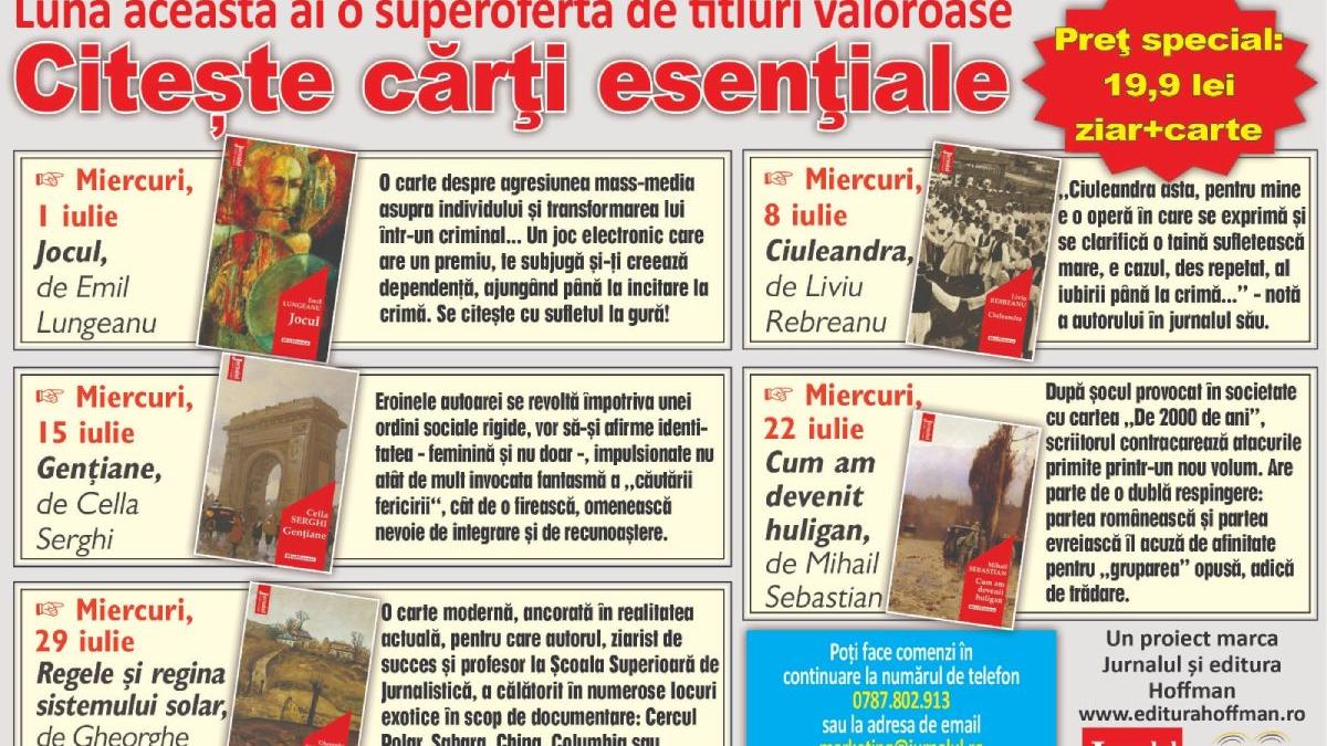 jurnalul titluri valoroase autori clasici contemporani carti esentiale