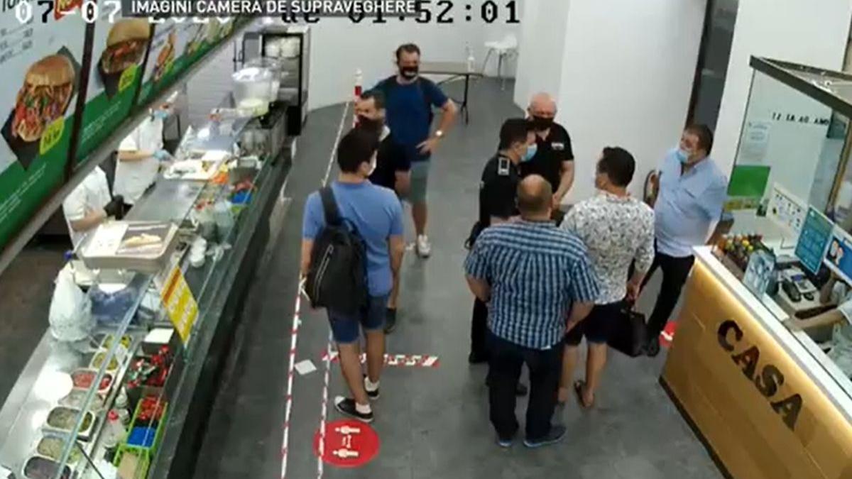 primele imagini cu scandalul intre deputatii psd si politisti acestia se incrimineaza singuri