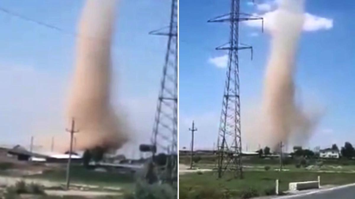 fenomen extrem in romania a fost tornada de nisip in urma cu scurt timp video