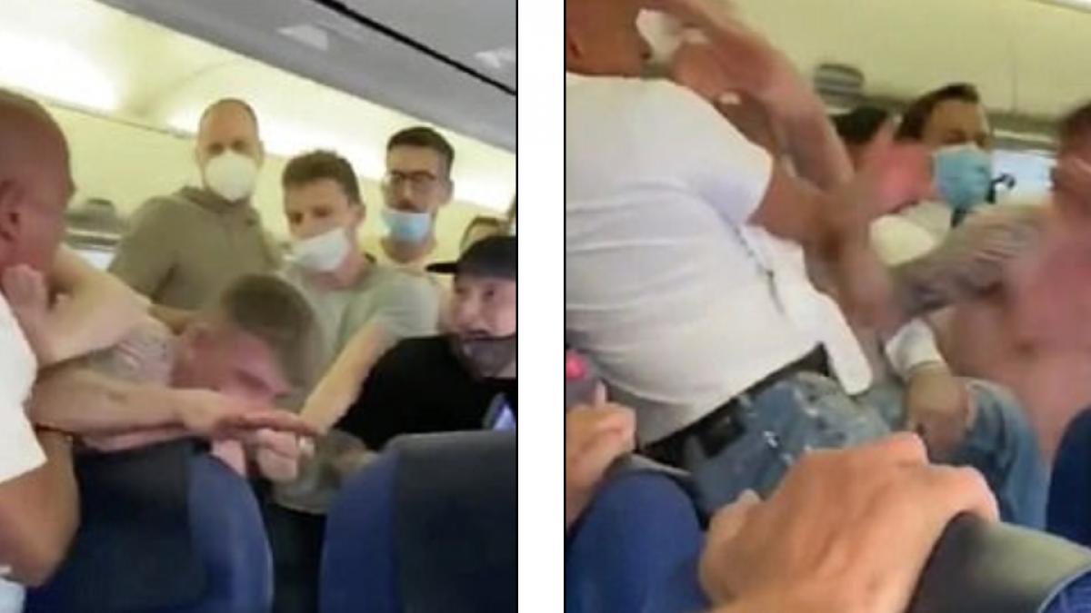 s au luat la bataie in avion de fata cu toata lumea de la ce a pornit circul