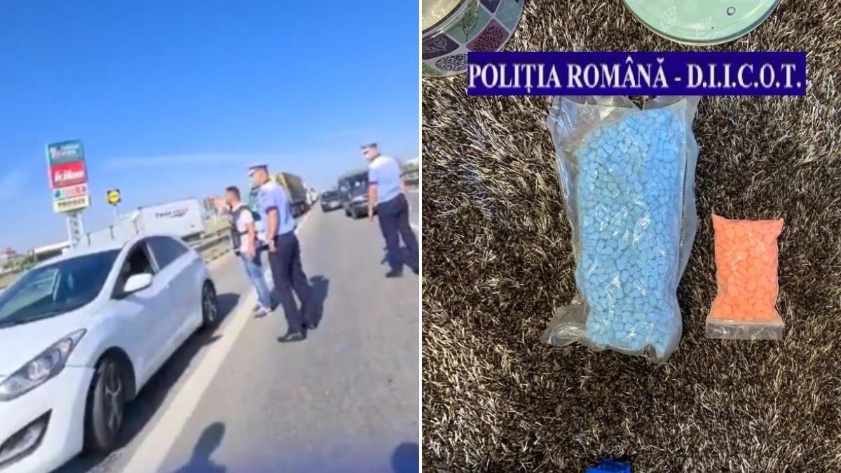tanar tulcea flagrant autostrada a1 droguri