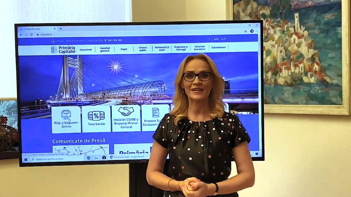 gabriela firea inaugurat noua platforma digitalizata primaria bucuresti