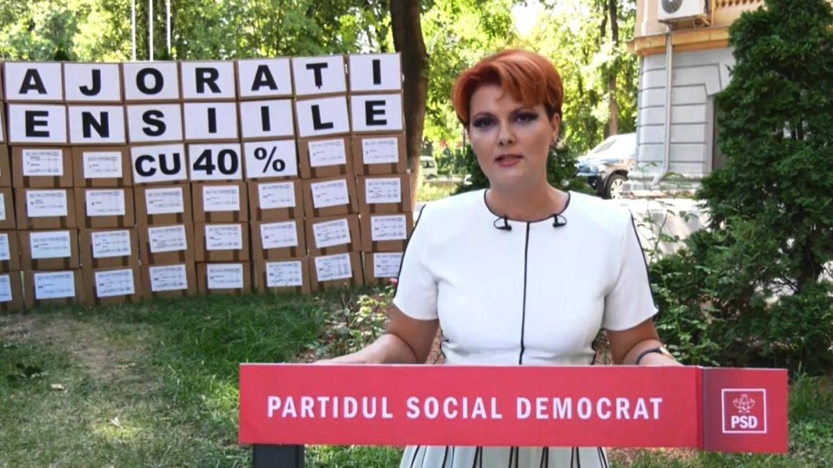 lia olguta vasilescu avertisment pentru guvern nu pensionarii trebuie sa plateasca tunurile din